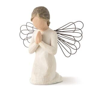NWT Willow Tree Angel of Prayer Hand-Painted Sculpted Figure